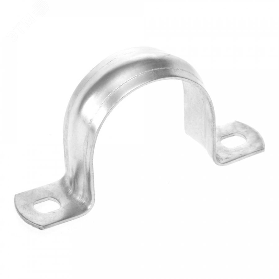 Изображение товара Скоба металлическая двухлапковая СМД d63-65 мм (50 шт/уп) (шт)