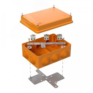 Коробка огнестойкая для открытой проводки Е15-Е120 150х110х70