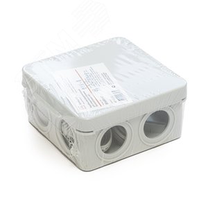 Коробка распаячная наружная 80х80х40 (105шт) артикул 40-0210 Промрукав ...