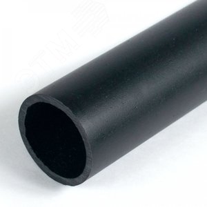 Труба гладкая ПНД 3-х метровая тяжелая d50 мм черная (4.6мм) (30м/уп) Промрукав