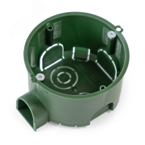 Изображение товара Коробка установочная 80-0560См безгалогенная (HF) 68х45 с саморезами (8шт/уп) (шт)