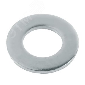 Изображение товара Шайба с узкими полями оцинкованная М10 (DIN 125) (500 шт/уп) (шт)