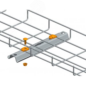 Крепежный комплект проволочного лотка к элементам системы подвесов