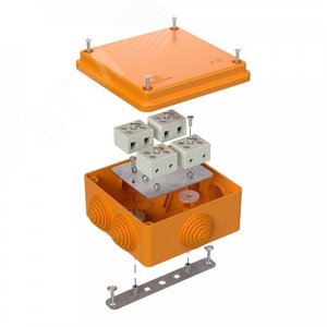 Изображение товара Коробка огнестойкая для о/п 40-0300-FR1.5-8 Е15-Е120 100х100х50 (шт)