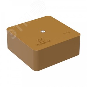 Коробка универсальная для к/к 40-0450 безгалогенная (HF) бук 75х75х30 (90шт/кор)