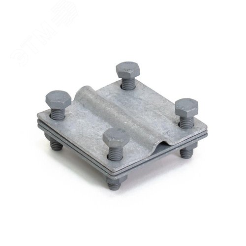 Изображение товара Зажим полоса-прут с тремя пластинами TDZ (шт)