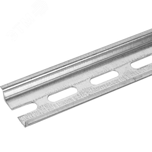 Изображение товара DIN-рейка L-225 мм перфорированная оцинкованная (0,8 мм) (10 шт/уп) (шт)