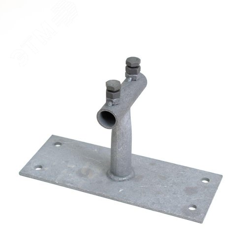 Изображение товара Держатель мачты для крепления к стене мачты молниеприемника 1-4 м вынос 110 мм TDZ (шт)