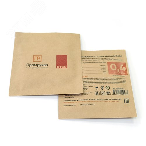 Изображение товара Противопожарная STEG Пластина ПР-0,4 (10 шт/уп) (шт)