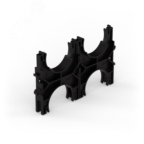 Изображение товара Кластер для двустенных труб d63 мм, двойной, двухсторонний (60 шт/кор) (шт)