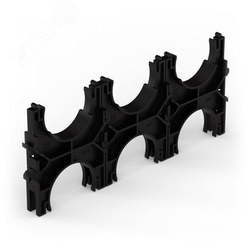 Изображение товара Кластер для двустенных труб d63 мм, тройной, двухсторонний (40 шт/кор) (шт)