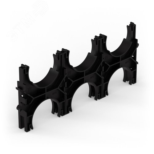 Изображение товара Кластер для двустенных труб d75 мм, тройной, двухсторонний (25 шт/кор) (шт)