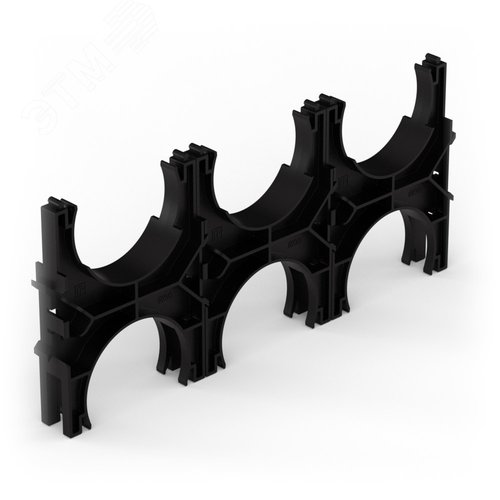 Изображение товара Кластер для двустенных труб d90 мм, тройной, двухсторонний (20 шт/кор) (шт)