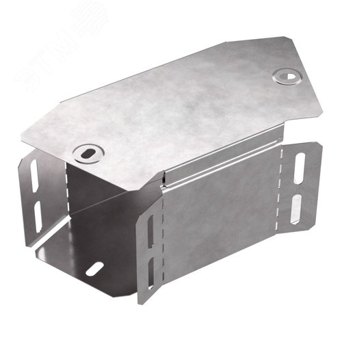 Изображение товара Угол горизонтальный 45 градусов с крышкой Стандарт 100х100 (шт)