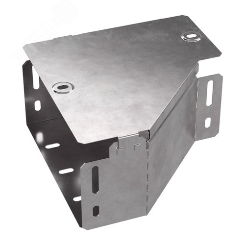 Изображение товара Переходник левый с крышкой Стандарт 200х100х100 (шт)