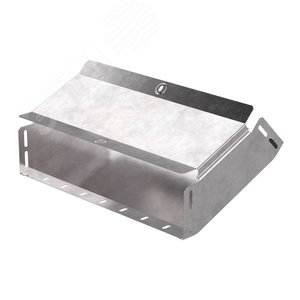 Изображение товара Угол вертикальный внутренний 45 градусов с крышкой Стандарт 400х80 (шт)