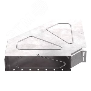 Изображение товара Угол горизонтальный 90 градусов с крышкой Стандарт 600х80 (шт)