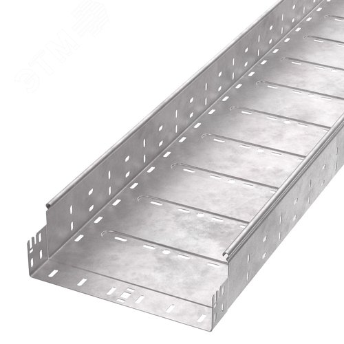 Изображение товара Лоток перфорированный Профи HDZ 300х100x3000 (1,0 мм)(6м/уп) (м)