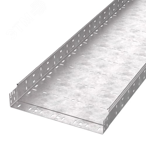 Изображение товара Лоток перфорированный Профи HDZ 400х80x3000 (1,5 мм)(6м/уп) (м)