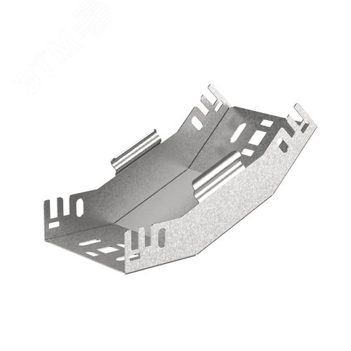 Изображение товара Угол вертикальный внутренний 45 градусов Профи 100х100 (1,0 мм) (шт)