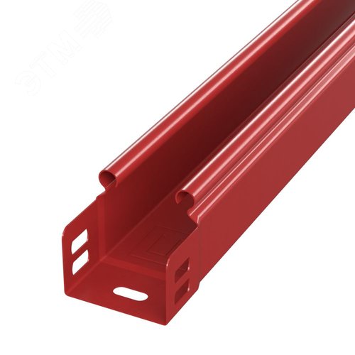 Изображение товара Лоток неперфорированный Стандарт 50х50х3000 (0,7 мм) RAL 3000 (36 м/уп) Промрукав (м)