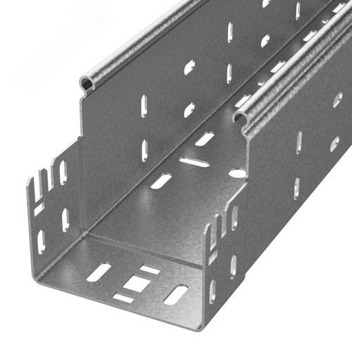 Изображение товара Лоток перфорированный Профи 100х100х3000 (1,2 мм) (6 м/уп) (м)