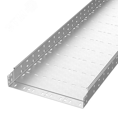 Изображение товара Лоток перфорированный Профи 400х80х6000 (1,5 мм) (12 м/уп) (м)