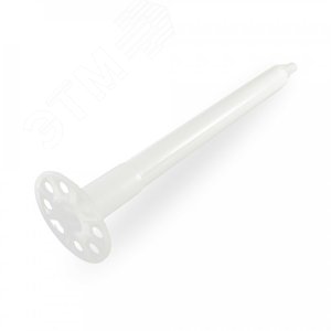 Изображение товара Тарельчатый дюбель гриб с гвоздем для ПМ IN140 белый (40 шт/уп) (шт)