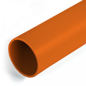 Труба жесткая ПВХ 2-х метровая легкая оранжевая d25 мм (80м/уп)