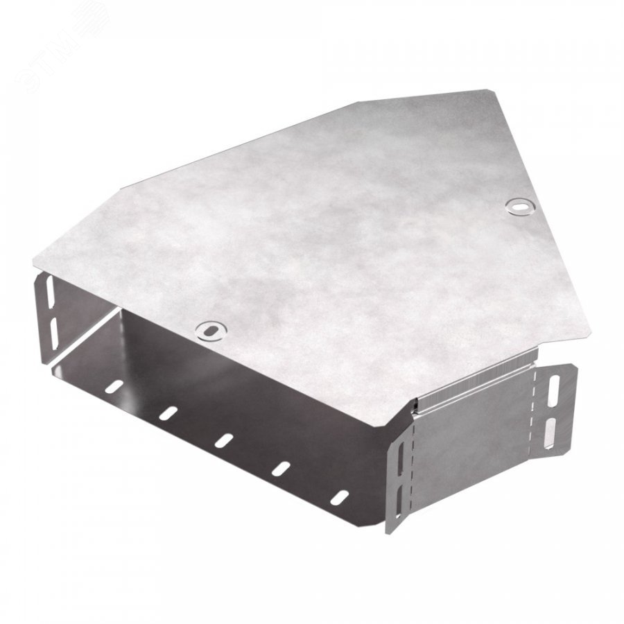 Изображение товара Угол горизонтальный 45 градусов с крышкой Стандарт 300х100 (шт)