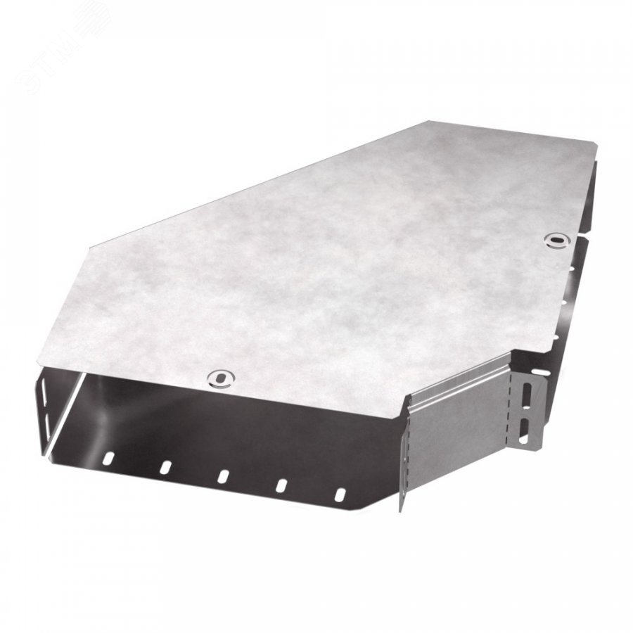 Изображение товара Угол горизонтальный 90 градусов с крышкой Стандарт 300х100 (шт)