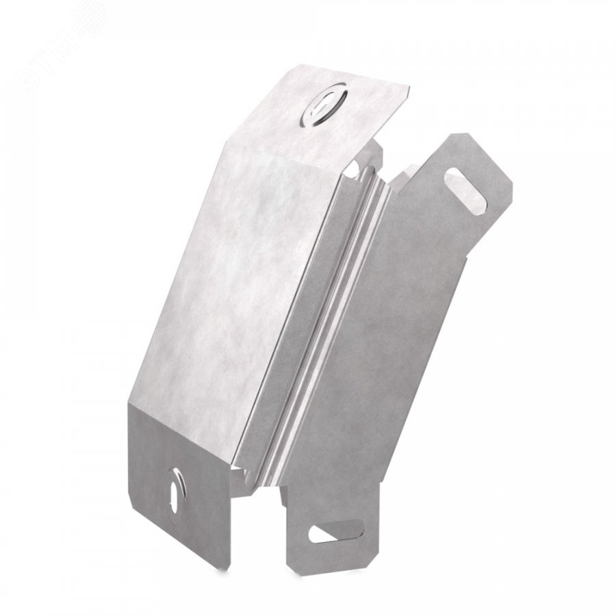 Изображение товара Угол вертикальный внешний 45 градусов с крышкой для кабельных лотков Россия