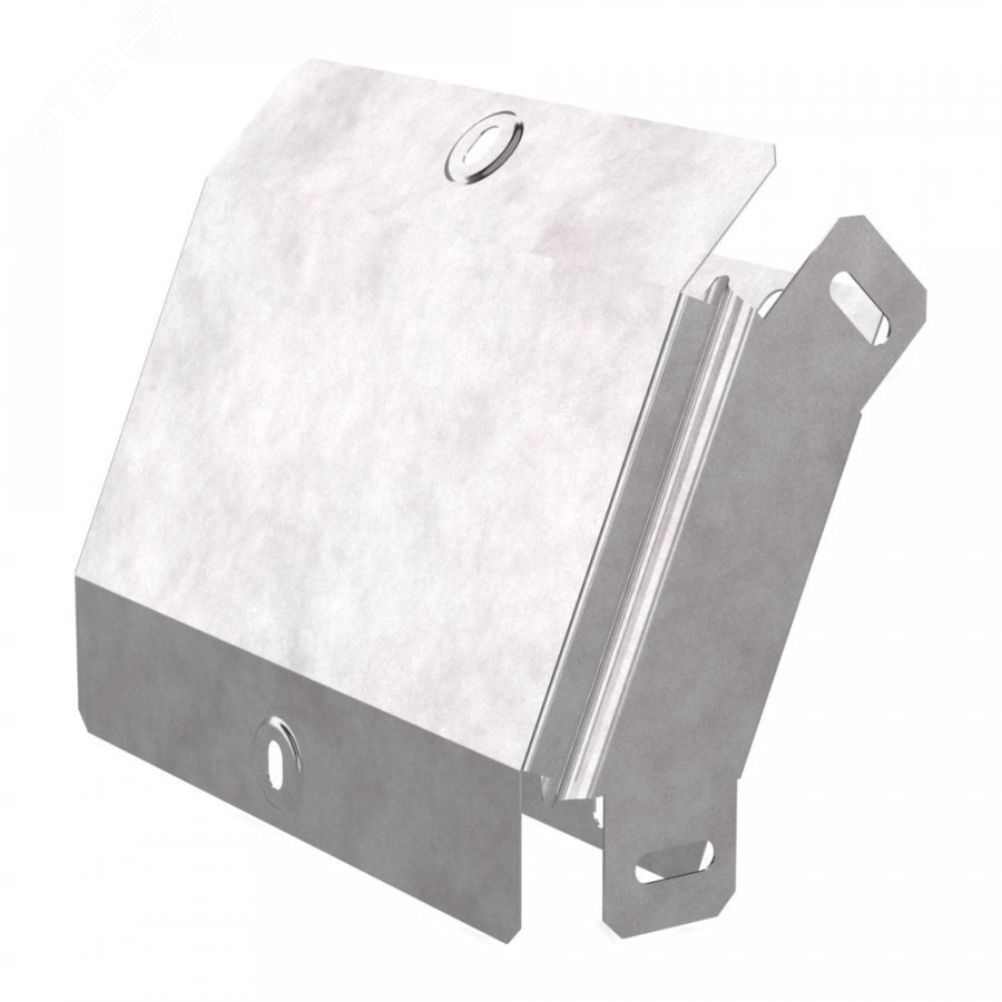 Изображение товара Угол вертикальный внешний 45 градусов с крышкой 200х50 сталь цинк Сендзимира