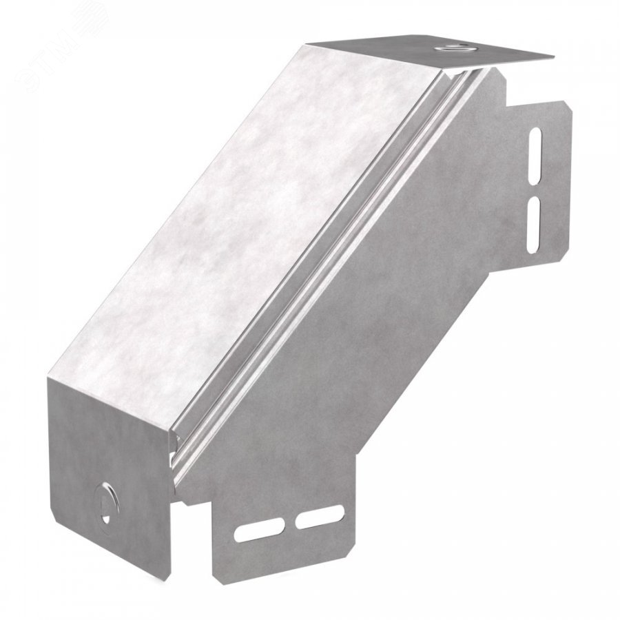 Изображение товара Угол вертикальный внешний 90 градусов с крышкой стандарт 100х80 ПП промрукав