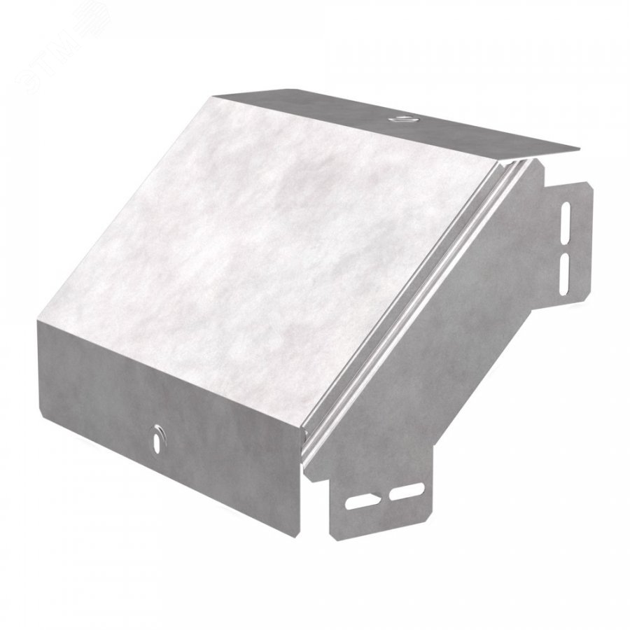 Изображение товара Угол вертикальный внешний 90 градусов с крышкой для кабельных лотков Россия