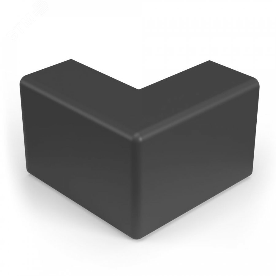 Изображение товара Угол внешний 15х10 черный (4 шт/комп) (шт)