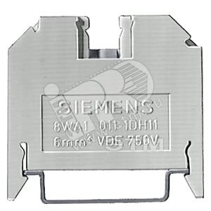 Изображение товара Клемма термопластиковая SIEMENS 6-8 мм винтовое подключение синяя