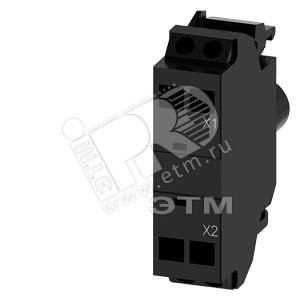 Изображение товара Модуль подсветки интегрированный светодиод 24V AC/DC желтый свет (шт)