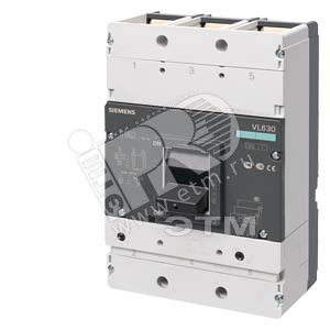 Выключатель автоматический трехполюсный VL630N 500А 45кА/415V AC