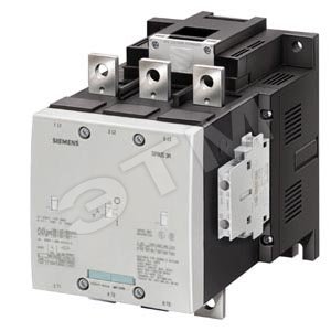 VAC. CONTACTOR, 110KW/400V/AC-3, AC(40...60HZ)/DC OPERATION UC 220-240V AUXILIARY CONTACTS 2NO+2NC 3-POLE, SIZE S10 BAR CONNECTIONS CONVENT. OPERATING MECHANISM