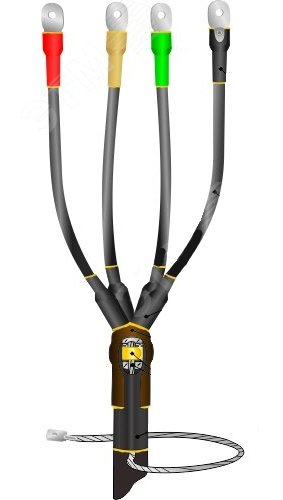 Изображение товара Муфта кабельная концевая 1ПКВ(Н)Тпб-4х(70-120) для силовых кабелей