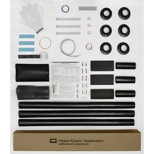 Муфта кабельная концевая 10ПКНТпб-3х(150-240) без наконечников - фото 2