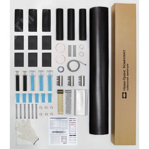 Муфта кабельная соединительная                    10ПСТб(тк)-3х(35-50) с соединителями болтовыми - фото 2