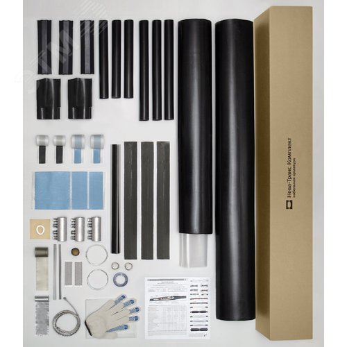 Муфта кабельная соединительная 10СТп(М)-3х(150-240) с соединителями болтовыми - фото 2