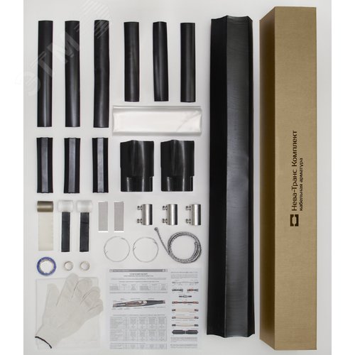 Муфта кабельная соединительная 1СТп(тк)нг-LS-3х(35-50) с соединителями болтовыми - фото 2