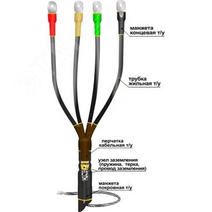 Изображение товара Муфта кабельная концевая 1КВТпнг-LS-4х(35-50)без наконечников (шт)