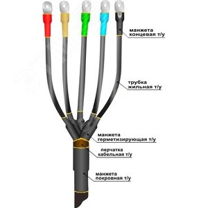 Муфта кабельная концевая 1ПКВ(Н)Тпнг-LS-5х(150-240)без наконечников - фото 1