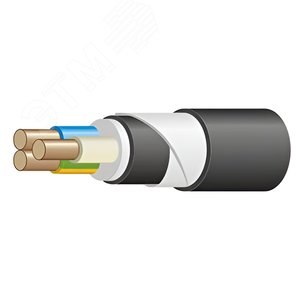 Кабель силовой ВБШвнг(А)-LS 3х2.5ок(N.PE)-0.66 ТРТС - фото 1