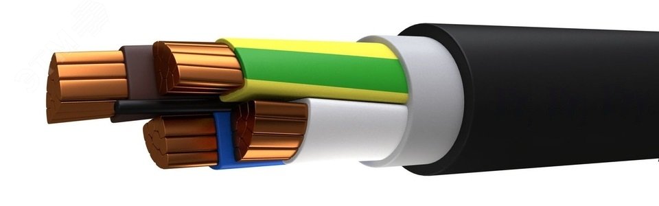 Кабель силовой ВВГнг (А)-LS 4х50 -1 барабан РЭК/Prysmian - купить в ...