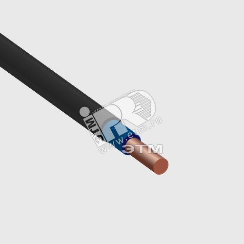 Кабель силовой ВВГнг (А) 1х10 белый барабан РЭК/Prysmian - купить в ...